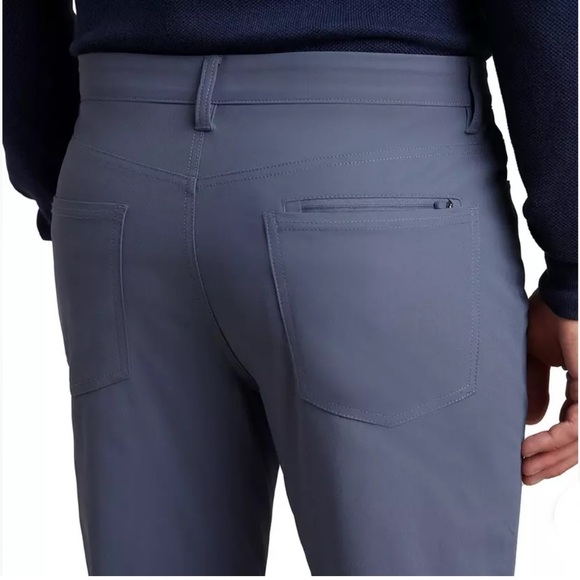 Kirkland Signature Men’s Commuter Pants, Grayish Blue, Size 34x34 - Picture 4 of 8